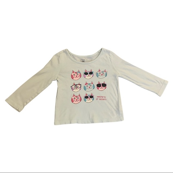 Gap Meow’s it going Long sleeve shirt
Size: 18-24 Months - Picture 2 of 8